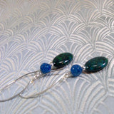 long jasper earrings