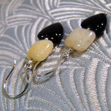 aragonite gemstone earrings