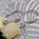 detail for gemstone earrings