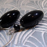 black onyx semi-precious beads