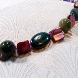 jasper agate semi-precious beads