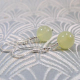 green jade earrings uk