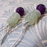 long drop jade earrings uk