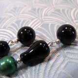 black onyx semi-precious stones