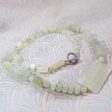 jade semi-precious gemstone necklace uk