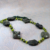 dark green jade necklace uk