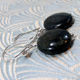 semi-precious stone earrings handmade jasper
